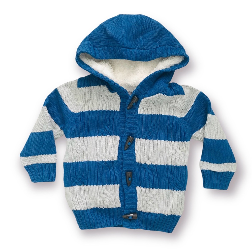 EUC Marks & Spencer Hooded Cardigan Size 1.5-2 Years
